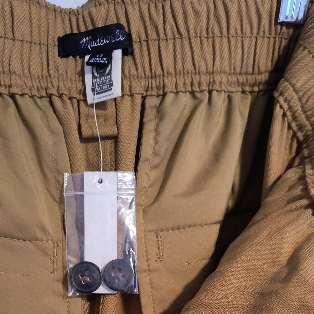 NWT Madewell The Neale Straight-Leg Pant in Drapeweave- 12 - Picture 11 of 11